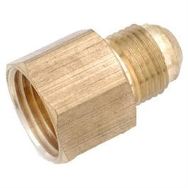 Gas Fitting Adapter, 15/16 Flare x 1/2-In. FPT