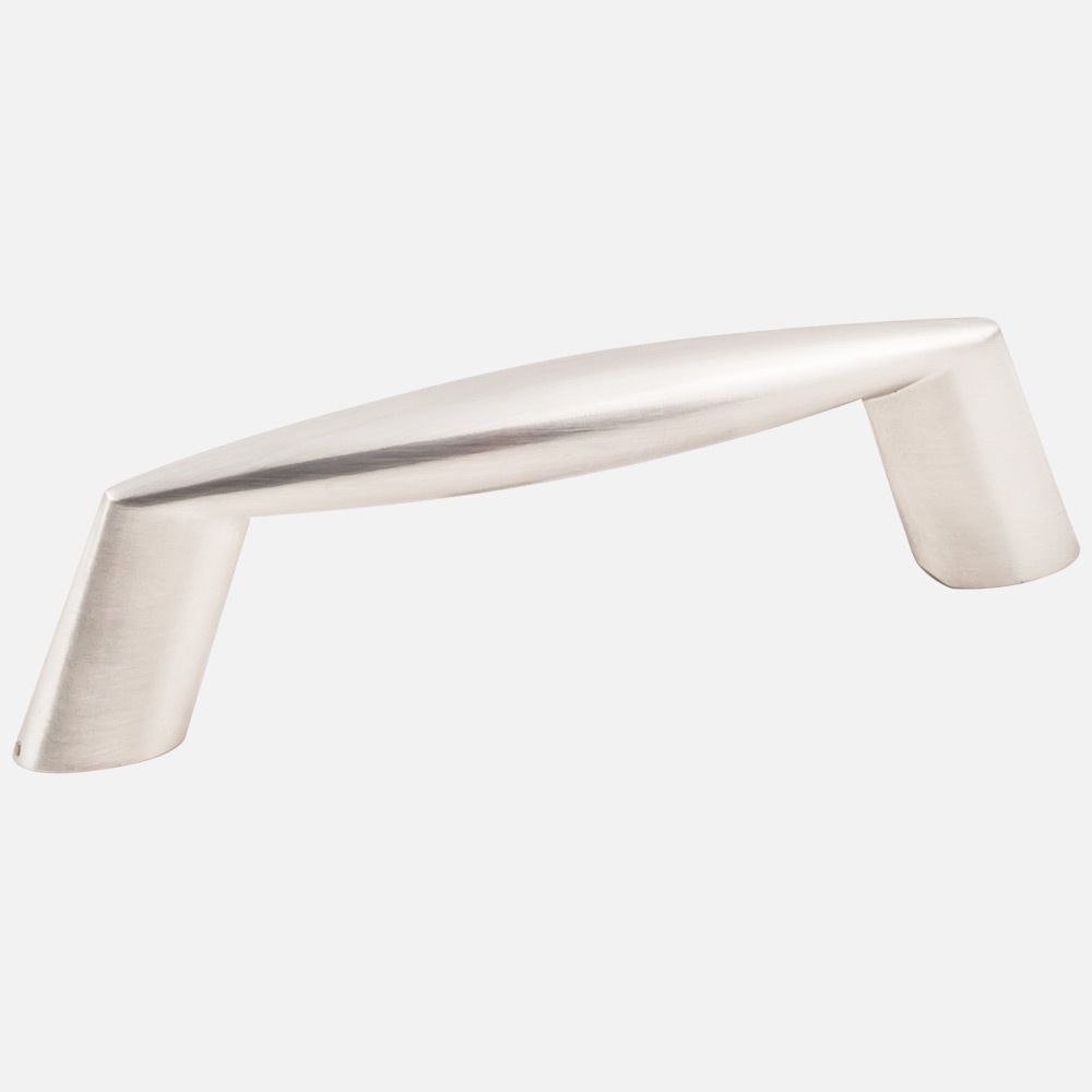 Kasaware 33/4" Overall Length Tapered Pull, 8pack Satin Nickel Finish