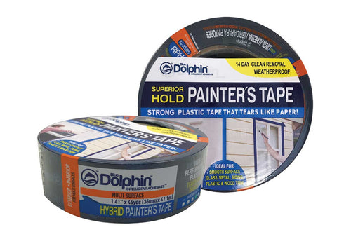 Blue Dolphin Exterior Smooth Surface Tape 1.41 x 45 Yards