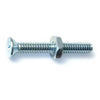 Monster Fastener Zinc Plated Steel Coarse Thread Phillips Flat Head Machine Screws