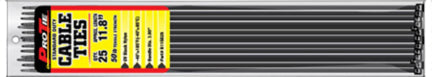 CABLE TIES 11.8 STANDARDBLK 100/PK