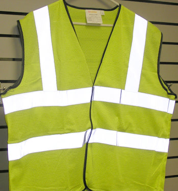 VEST SAFETY LG LIME YELLOW
