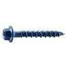 Midwest Fastener Blue Ruspert Coated Steel Star Drive Hex Washer Head TorqueMaster Masonry Screws