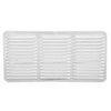 Under Eave Cornice Vent, White, Aluminum, 16 x 8-In.