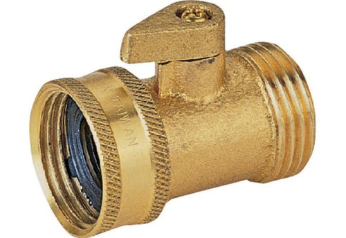 Landscapers Select Garden Hose Shut-Off Valve Female Brass