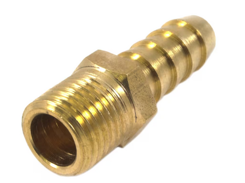 Forney Industries, Inc. Hose Fitting, 3/8 in x 1/4 in MNPT