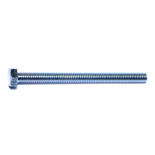 Monster Fastener Zinc Plated Steel Coarse Full Thread Hex Head Tap Bolts
