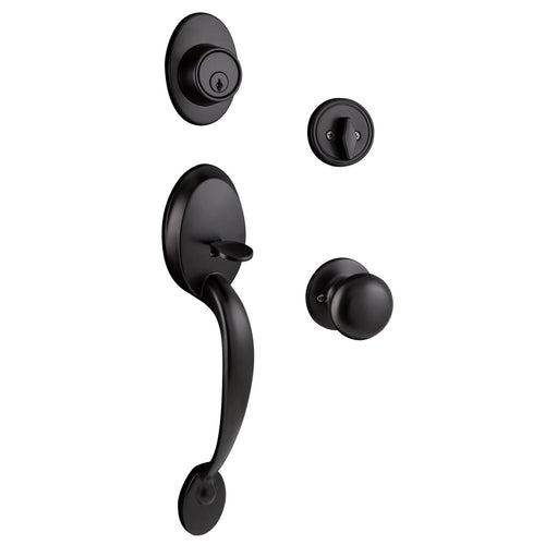 Design House Coventry Door Handleset with Knob and Deadbolt