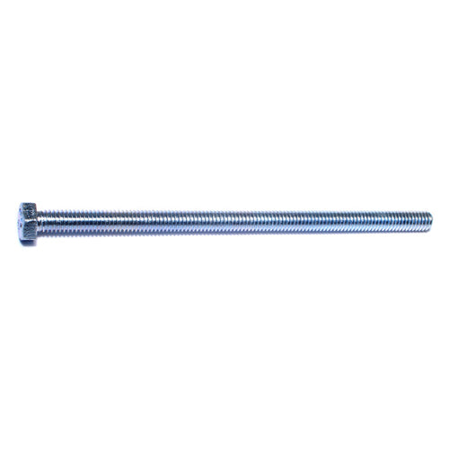 Monster Fastener Zinc Plated Steel Coarse Full Thread Hex Head Tap Bolts