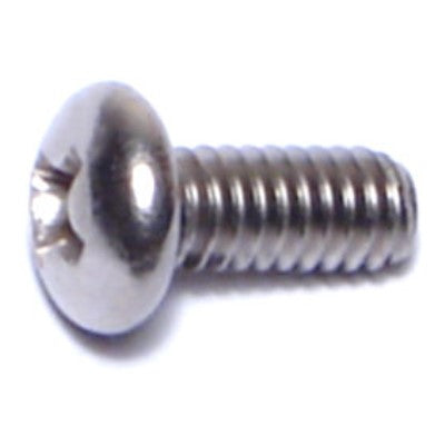 Monster Fastener 18-8 Stainless Steel Coarse Thread Phillips Pan Head Machine Screws