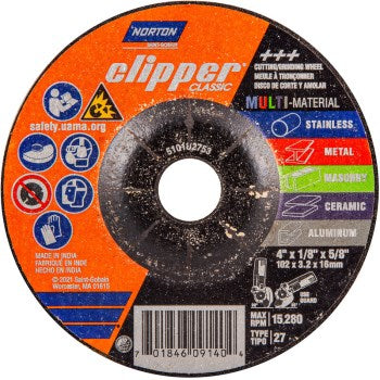 Norton 70184609140 09140 4 Grinding Wheel