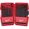 Milwaukee Thunderbolt 29-Piece Black Oxide Drill Bit Set, 1/16 In. thru 1/2 In.