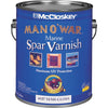 McCloskey Man O'War Semi Gloss Low VOC Marine Spar Interior & Exterior Varnish, Gallon